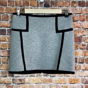 🖤 JOA Los Angeles Piped Mini Skirt